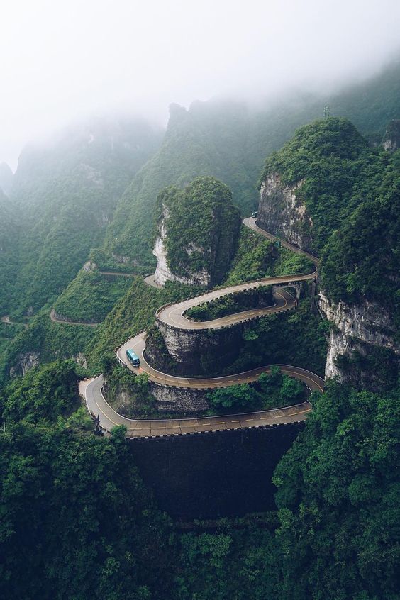 Tianmen Dağı - Çin Gezilecek Yerler