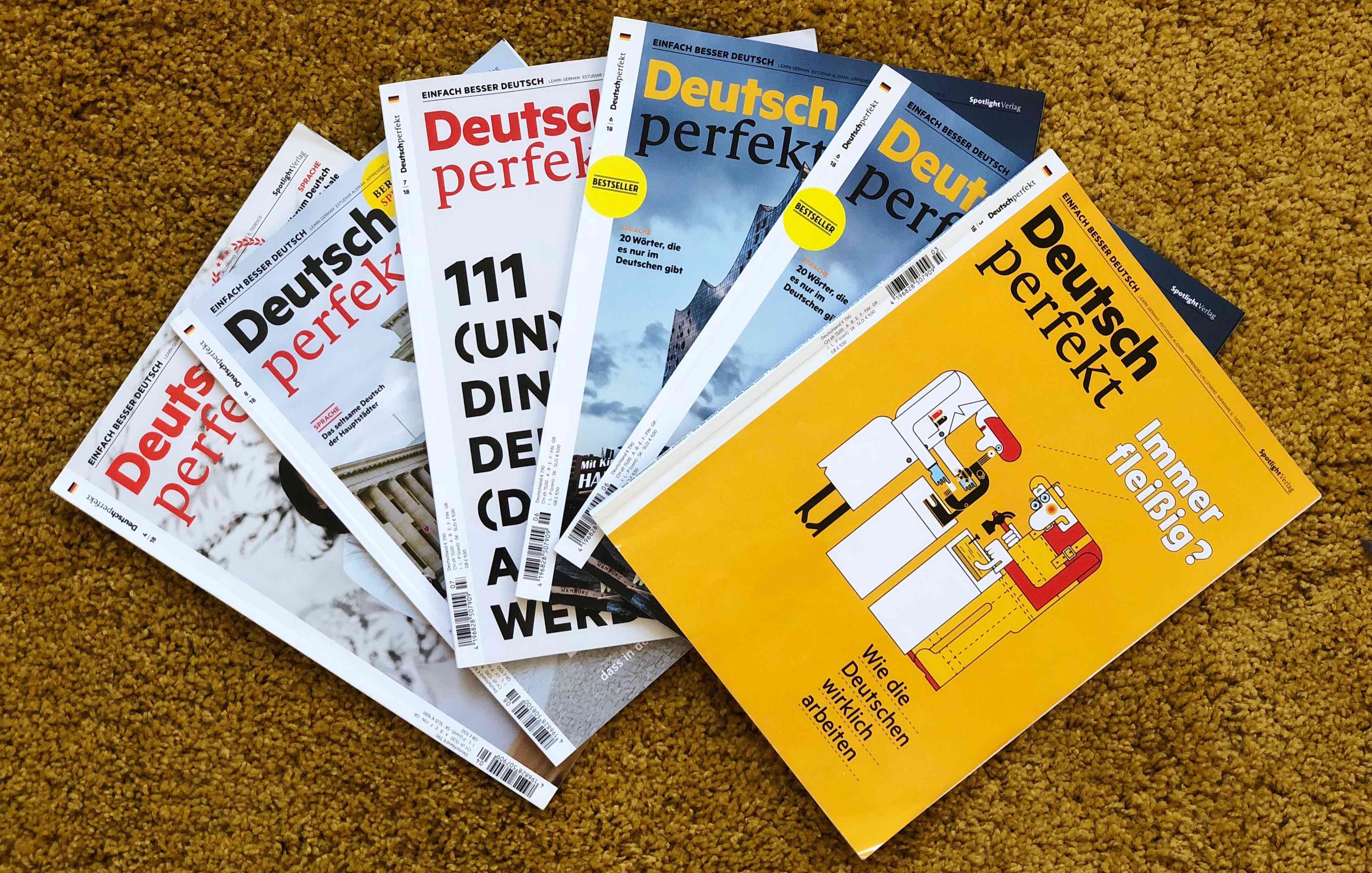 Deutsch Perfekt Magazin - almanca öğrenmek
