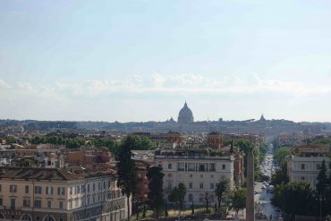 Terrazza del Pincio'dan Roma Manzarası