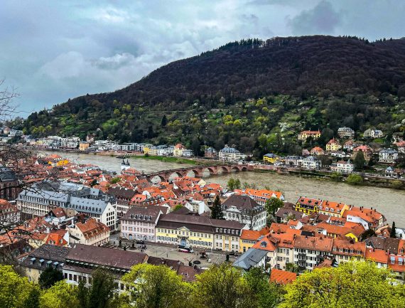 heidelberg gezi rehberi - şehir manzarası